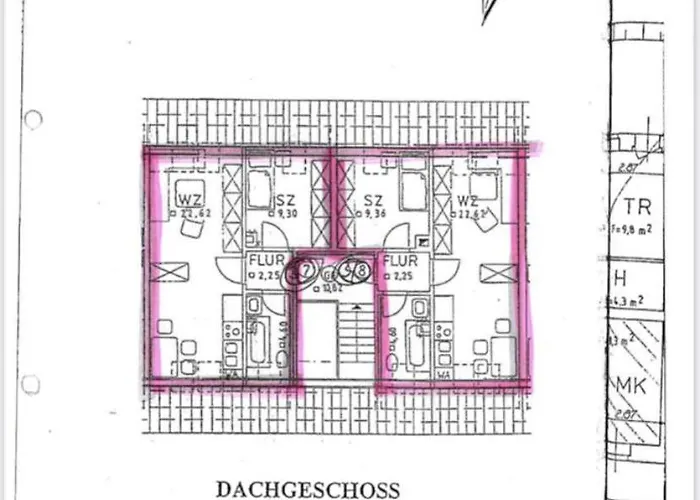Wieko Leibnizstr. H3, Dg Links Apartment *